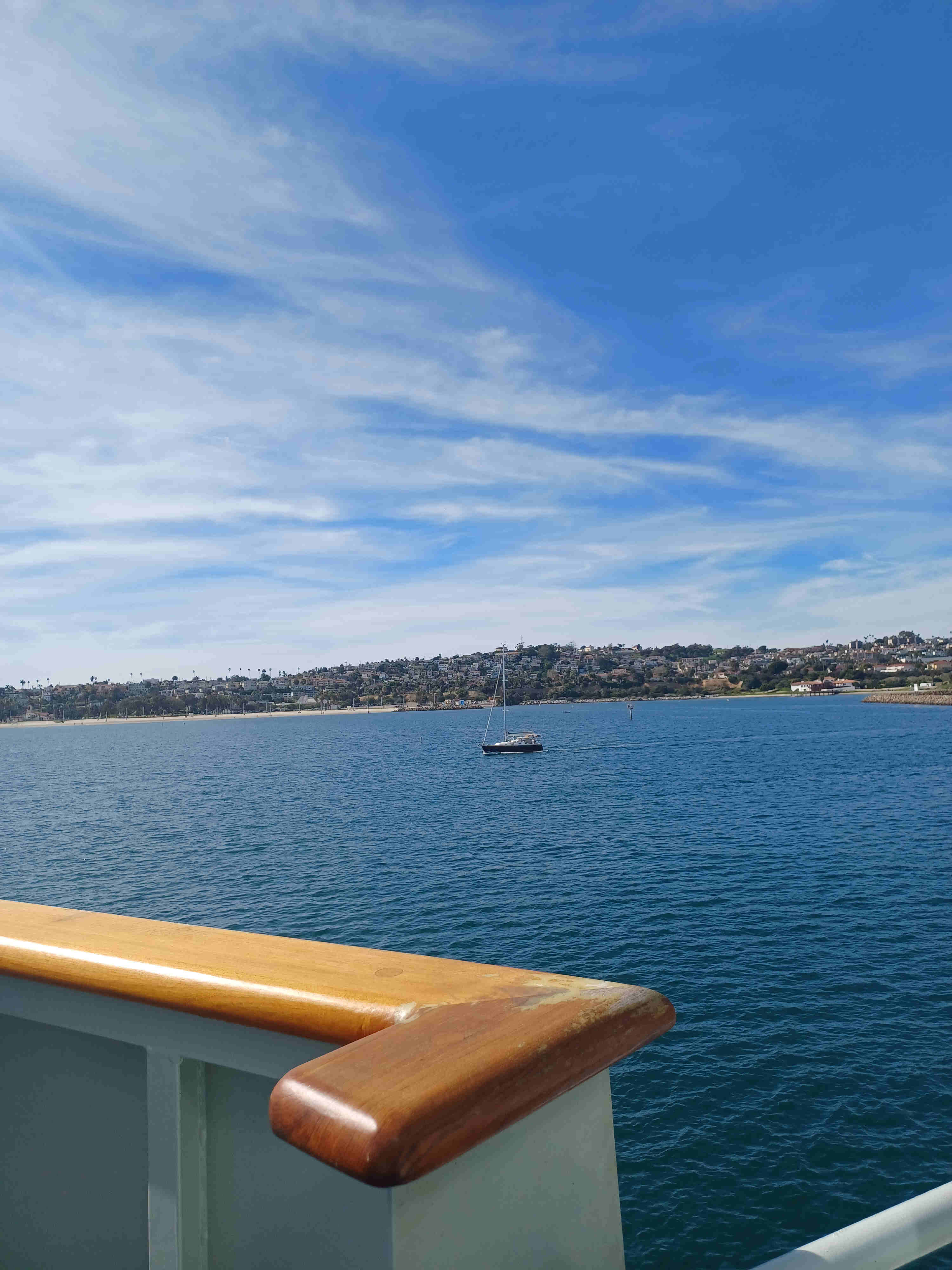 View from the sea